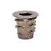 E-Z Lok Threaded Insert, Zinc, Hex-Flanged, #10-24 Internal Threads, 0.394" Length (Pack of 50)
