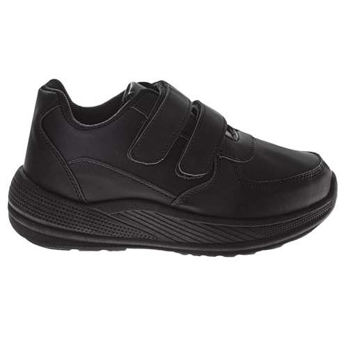 Image of French Toast Boys Shoes - Kids Oxford School Uniform Loafer Church Dress Shoes Slip-On Faux-Leather (Toddler-Big Kid) (Black)