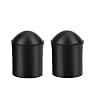 2 stuks rubberen tip voor contrabas eindpin rubberen tipbeschermer muziekinstrumentaccessoire