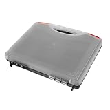 Couvercle transparent pour la visibilité : couvercle transparent permet de voir contenu, ce qui permet de trouver facilement et rapidement ce dont vous avez besoin, organisateur de petites pièces, organisateur de pièces