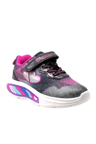 Buckhead BUCK3042-001 Nina Kız Çocuk Işıklı Spor Ayakkabı, 32