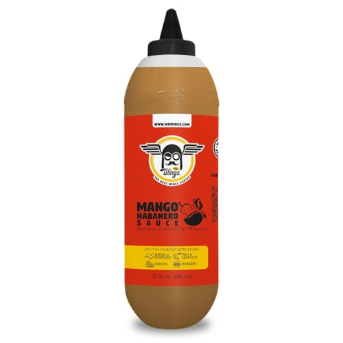 Mr Wings Mango Habanero Wing Sauce 32 Fl Oz. Unparalleled