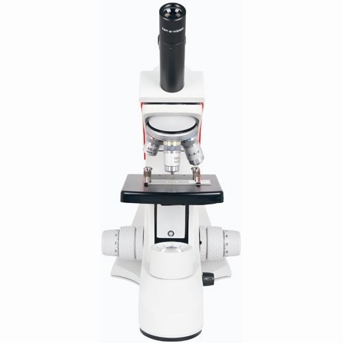 Image of Ken-A-Vision TU-19021C Cordless Comprehensive Scope 2 Compound Microscope with Dual View Head and Fixed Stage, 10x Eyepiece; 4X, 10x, 40xS Obj.
