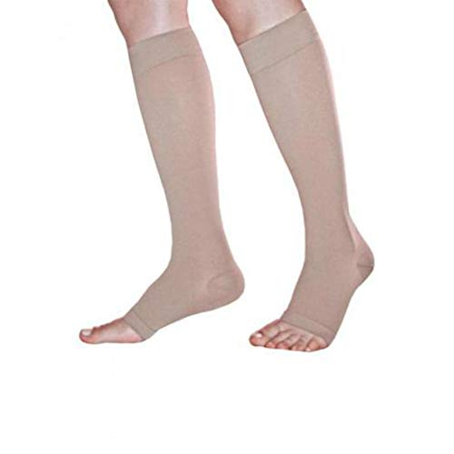 Sigvaris Meia 3/4 Panturrilha 972 Basic 20-30 Mm Bege Grande M2