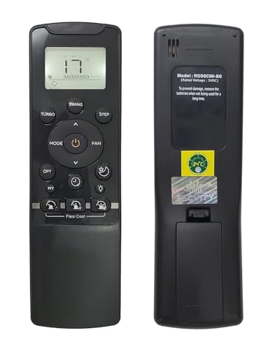 Image of BLACKSHEEP Compatible for Carrier Ac Remote Original RG56CMI-B0 Model with Flexi Cool Suitable for Split and Window Air Conditioner of 1 1.5 2 Ton Remote Control