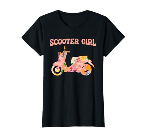 Scooter Bike Motorbike Mobility Scoot Moped - Scooter Girl T-Shirt