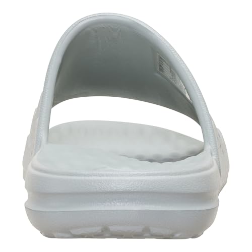 HEYDUDE Men's Wave Slide Sandal, Grey, Size 11 - image 6