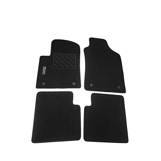 Mopar® Authentic Accessories 71807922 Alfombrillas de moqueta para Coche. Color Negro