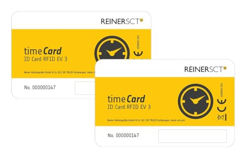 REINER Carte à Puce SCT timeCard Premium 10 de gestion du temps - 2