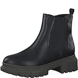 Schuhweite: Schmal s.Oliver Damen 5-5-26464-39 Winterstiefel, Black/Olive, 40 EU