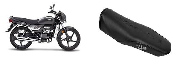 Hero Splendor Plus BS6 / Splendor Plus Xtec 2.0 Bike SEAT Cover,Bike seat Cover,pu Leather, Black Colour-image-36