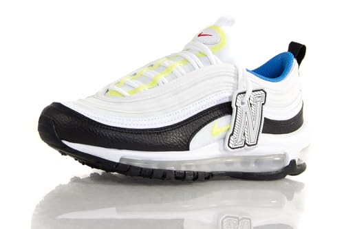 Nike Air Max 97 GS Running Trainers DQ0980 Sneakers Shoes (UK 4 US 4.5Y EU 36.5, White Lemon Twist 100)3