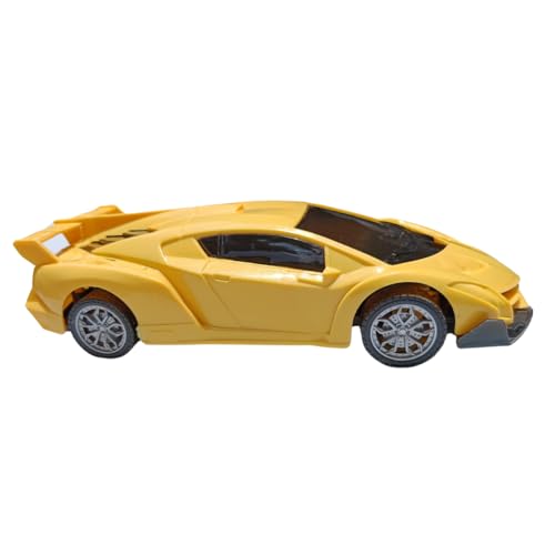 Carrinho de Controle Remoto Brinquedo Infantil Esportivo RC (Amarelo)