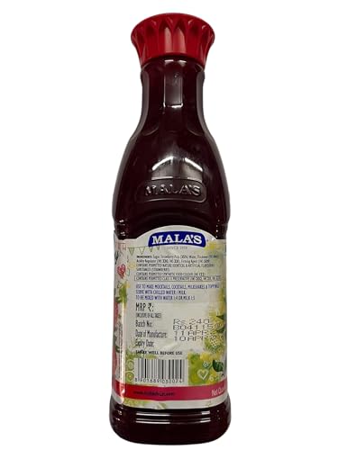 Image of MALAS Strawberry Crush Thick Liquid, 1000Ml, Pack of 1