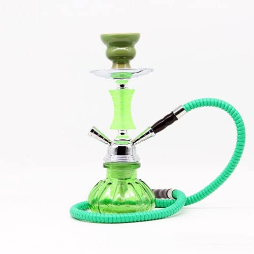 シーシャ フレーバー 水タバコ シーシャ フーカ お洒落な パンプキン型 Shisha Hookah NHMTシーシャ(Green)