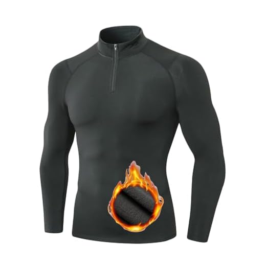 NCTCITY Men's 1/4 Zip Running Tops Long Sleeve Fleece Base Layer Sports Shirts Breathable Warm Casual Workout Outdoor Gym Pullover Shirt for Fitness Golf Cycling Hiking Fishing, Color6, S