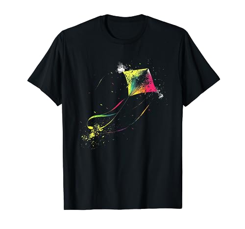 Flying Dragon Delta Kite Splash Art Kite Flying Wind Camiseta