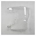 Scheinwerferblenden Für Ford Für F250 F 250 2019 2020 2021 2022 Auto Scheinwerfer Shell Scheinwerfer Abdeckung Ersatz Objektiv Scheinwerferglas(Left Side)