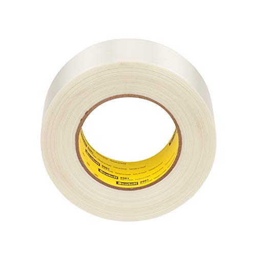 Image of Scotch Filament Tape 8981, Clear, 12 mm x 330 m, 6.6 mil, 12 Rolls per case