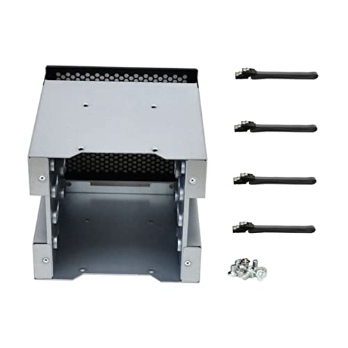 DIYEAH Soporte para Disco Duro De Bahías De Almacenamiento Expandible para PC Instalación Compatible con Mayoría
