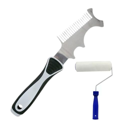 Outil de Nettoyage pour Pinceaux | Fournitures d'Entretien Ménager en Acier Inoxydable | Outil Pour Les Peintres | Pour Peintres Entrepreneurs Hommes Femmes