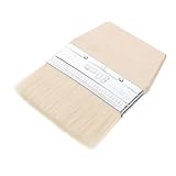 CLISPEED Strandbürste mit Weichen Borsten Sandentferner für Haut und Füße Tragbarer Sandbürstenbesen mit Holzgriff für Beachvolleyball und Strandpflege