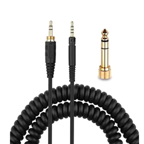 �w�b�h�Z�b�g�R�C���R�[�h M40X M50X M60X M70X HD598 HD599 HD558 �w�b�h�t�H���p�A1.6m �L�тȂ��R�[�h�A1/4 �C���`�A�_�v�^�[�t���A�ϋv�������蒷����