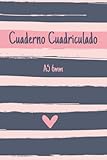  Cuaderno Cuadriculado A5 6mm: cuaderno cuadros grandes  cuadrícula 6x6  cuaderno cuadriculado sin espiral  60 hojas  120 páginas  cuadricula 6mm