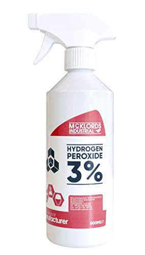 McKLords Hydrogen Peroxide 3% Spray, Natural, 500ml