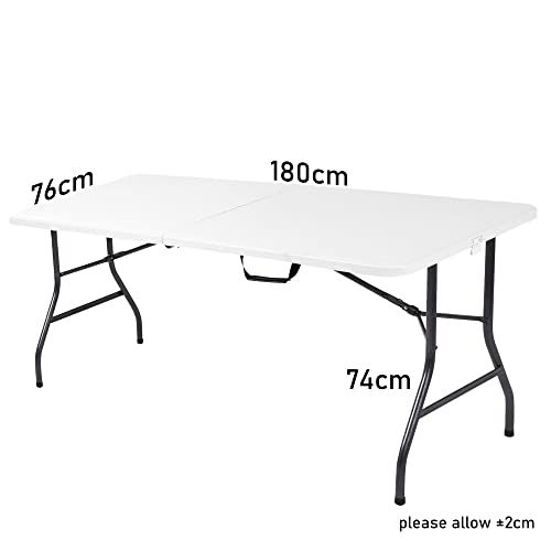 Table pliante de restauration 1,8m robuste pour resoudre le manque de place - 3
