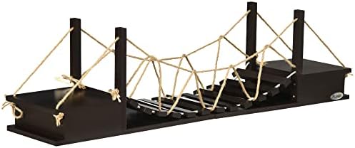 Katzen-Wandregal Set Mit 3 Stufen & Plüschbezug – Kletterregal Aus Holz Für Innenräume, Wandmontiert, Bis 25 Pfund Pro Stufe