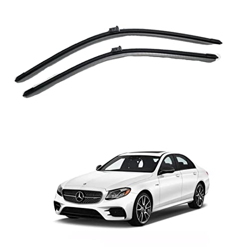 Image of Oshotto Frameless (O.E.M Type) Wiper Blades Compatible with Mercedes Benz E-Class 2017-2025