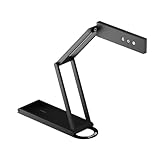 NETUM Dokumentenkamera & Webcam 4K mit Mikrofon USB Visualizer 3-Stufen Touch LED Autofokus Bild Invert Faltbar für Windows Mac OS Linux - Remote Teaching & Live Demo (SD-1300)