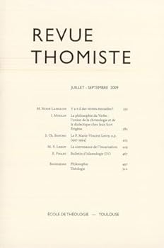 Paperback Revue Thomiste - 3/2009 [French] Book