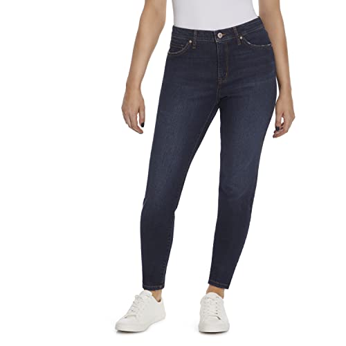Jean skinny Nine West taille haute curvy 14 short pour valoriser les hanches
