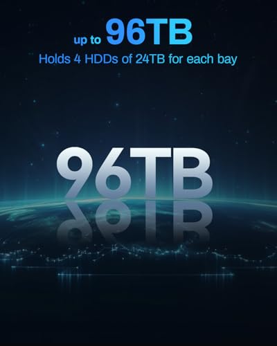 TERRAMASTER Memoria NAS U4-500 - 4Bay Core i3 1215U Ultra-Short 1U NAS, 8 GB DDR5 RAM, puertos dobles de 10 GbE, almacenamiento conectado en red de alto rendimiento para empresas (sin discos) - imagen 7