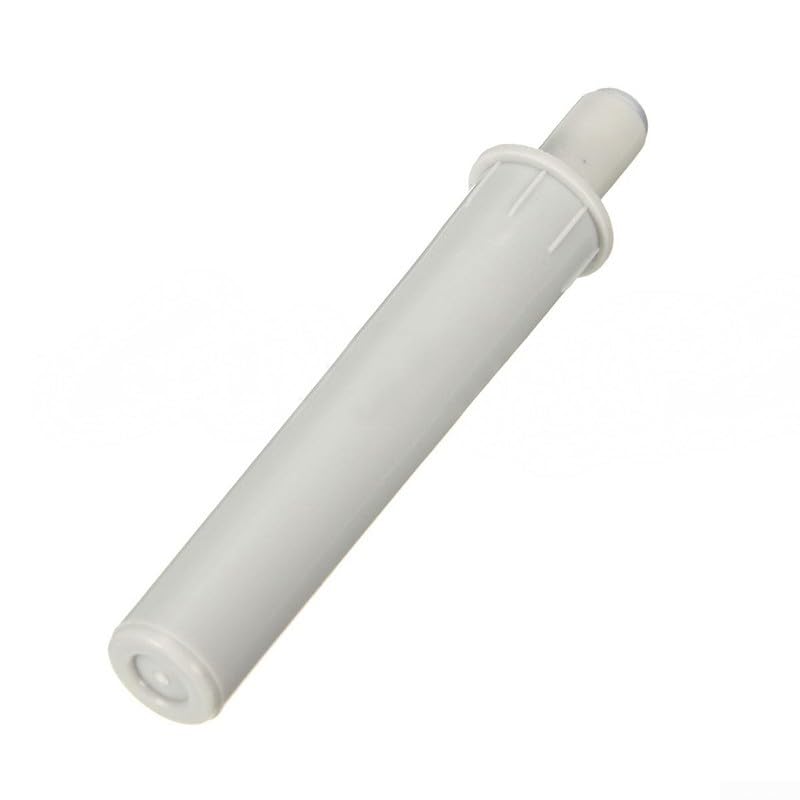 Zilimontt 10 ammortizzatori per cassetti in plastica per cassetti e armadietti, per bloccare e ridurre il rumore, proteggono mobili in ABS morbido da cucina (grigio)