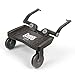 Lascal BuggyBoard Mini, Black, Universal Ride-On Stroller Board, Fits Most Strollers Using The Patented Universal Adapter, Quick Connect and Disconnect, Holds Up To 66 lbs.
