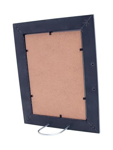 Image of GOLDEN PEACOCK Photo Frame PVC Body with MDF Back | Wall Hanging & Desk Display | Picture Frame for Gifts and Home Decor (Chocolate Brown, Set Of 1)