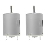 Create idea 2X Mini 280 DC Motor 3-12V 5000-15000RPM Kleiner Elektromotor für DIY Spielzeugauto-Modellprojekte