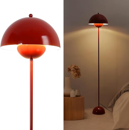 Alpinaluz Lampada Da Terra In Nero Con Paralume In Vimini Intrecciato: Altezza Regolabile, Dettaglio Legno, Interruttore A Pedale, Attacco E27
