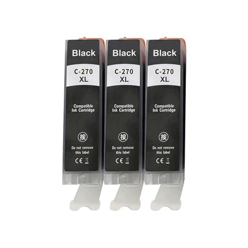 Cartouche PGI-270 XL pour remplacer l'encre noire vide des modèles MG5720