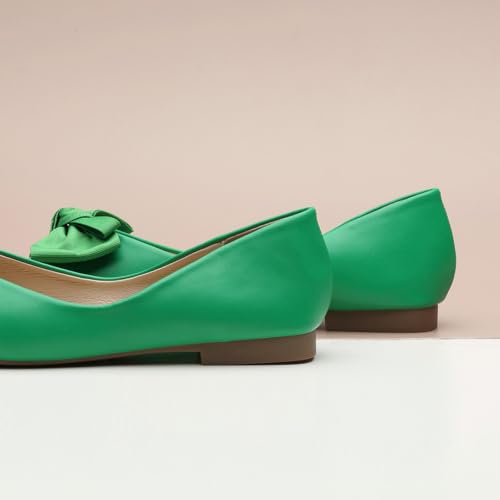 Image of C.Paravano Flats for Women | Ballet Flats | Square Toe | Dressy Casual Shoe