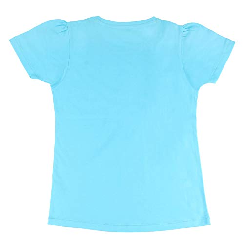 Image of Amazon Brand - Jam & Honey Girl's Frozen Regular Fit Disney T-Shirt
