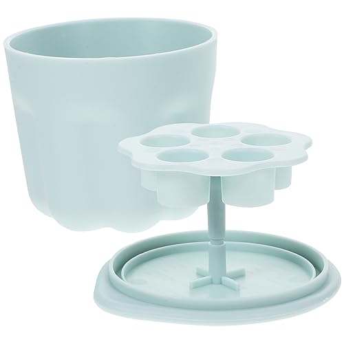 TOVINANNA pp メイクブラシ 洗面ボウル クリーニングボックス 収納ラック (グリーン) メイクブラシクリーナーパッド メイクアップクリーナー メイクスポンジクリーナー 化粧ブラシクリーナー