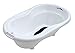 Rotho Babydesign TOP Vaschetta per bagnetto, Tappetino antiscivolo e Tappo di scarico, 0-12 mesi, TOP, Bianco, 200010001