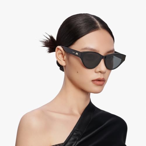 Image of Retro Cat Eye Sunglasses for Women Men UV400 Protection