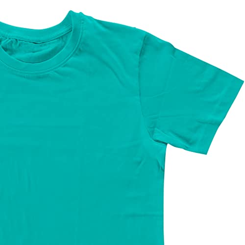 Image of Baby Boy /Girl's Plain Round Neck Half Sleeve Super Combed Cotton T-Shirt