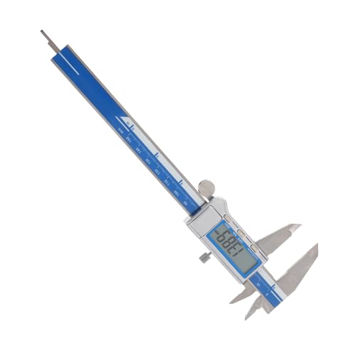 ERINGOGO デジタルステンレス製キャリパー 測定ツール 精密メトリック定規 学生用計測器 工学加工用スライドゲージ 耐久性と人間工学設計