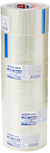 Tesa 57167 00000 05   Cinta adhesiva transparente, 50 mm x 66 m, 6 unidades